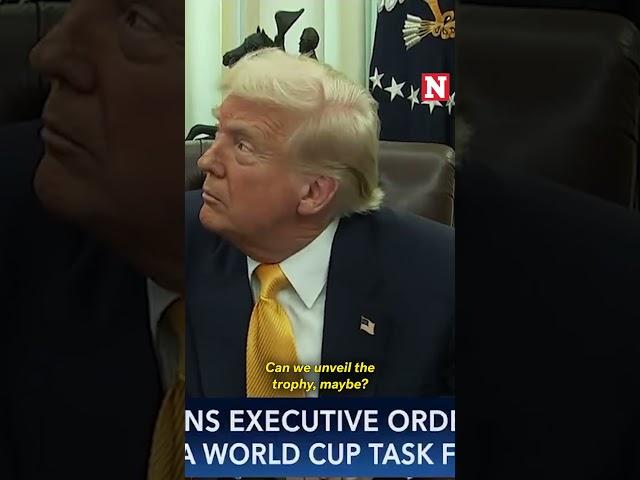 Trump Along with FIFA President Announce World Cup Task Force