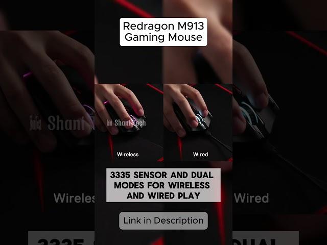 Max Performance | Redragon M913 Gaming Mouse | Shani Tech #shorts #GamingMouse