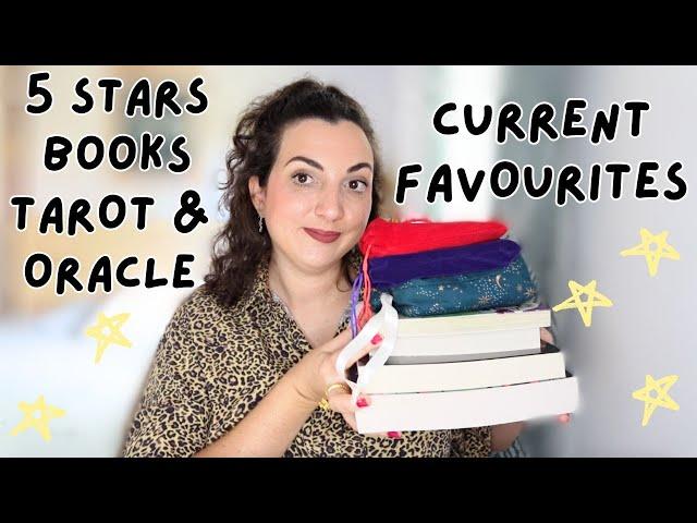 Favourite Tarot & Oracle Decks + 5 Stars Books⭐️ ( An overdue catch up)