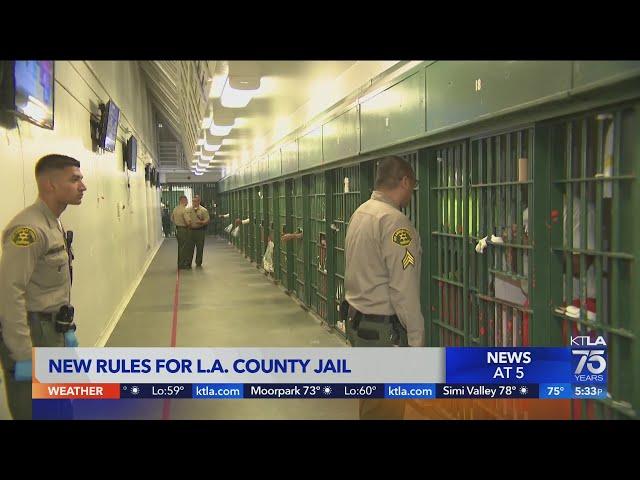 New rules for L.A. County jail