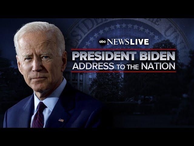 LIVE: President Joe Biden to deliver remarks to the nation after results of 2024 election