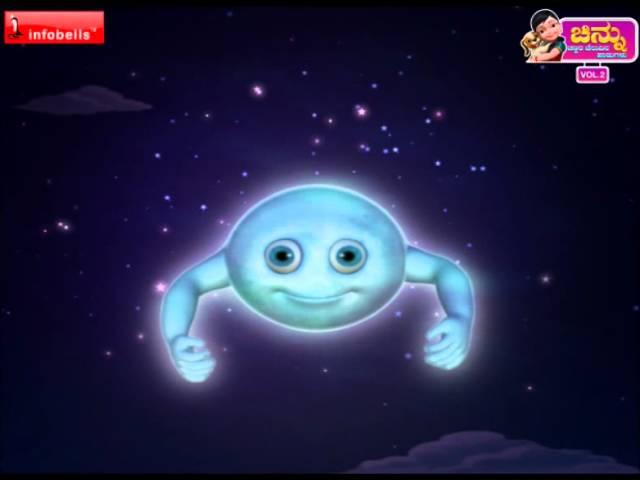 Chandamama Ba Ba - Kannada Rhymes Chinnu 3D Animated