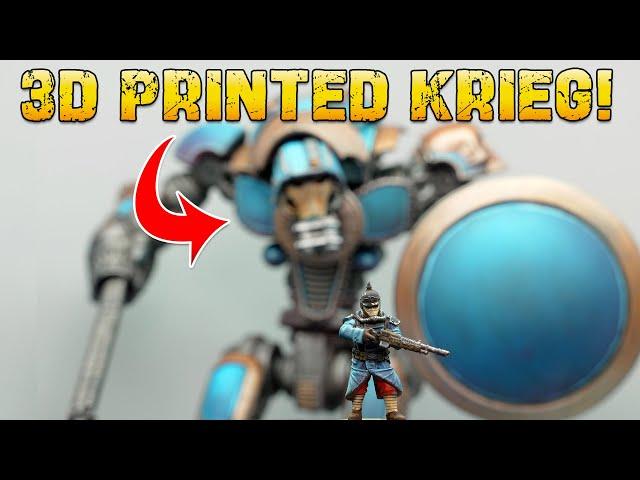 3D Printing A Death Korp Of Krieg Knight