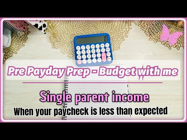 Mastering Your Money: Easy-to-follow Paycheck Budget Guide For Newbies | Modest Single Parent Income