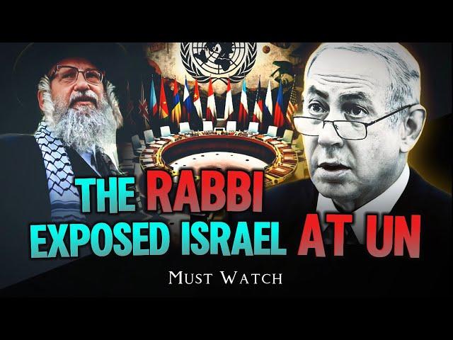 Rabbi Exposes Israel At UN Council Meeting !!