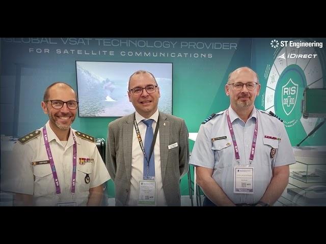 Eurosatory 2024 | ST Engineering iDirect