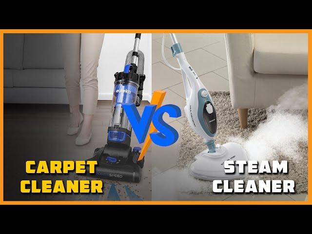 Carpet Cleaner vs Steam Cleaner