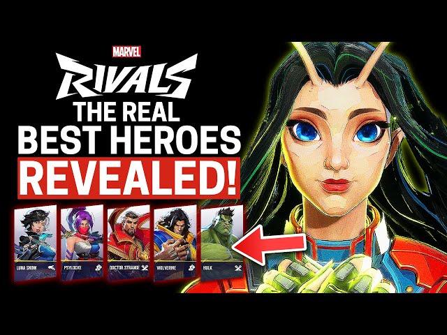 Marvel Rivals Most BANNED and BEST Heroes Revealed!