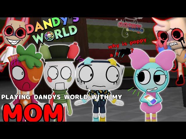 PLAYING DANDYS WORLD with my *MOM*| dandys world gameplay |#rainymellie