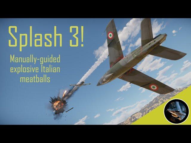 Splash 3! - Cold war era Italian canyon run / dogfight  |  War Thunder