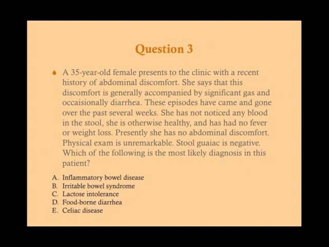 Gastroenterology Review Questions - CRASH! Medical Review Series