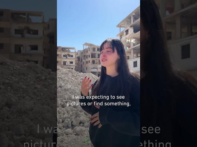 Syrian Swimmer returns home after 10 years to find her house destroyed