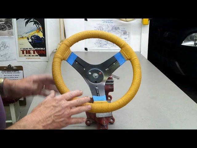 The Cyclekart Workshop   Steering wheel modification for Monocar   part 2 of 3