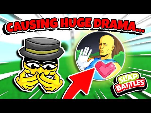 The "Nah I'd Win" Badge Is Causing DRAMA | Roblox Slap Battles