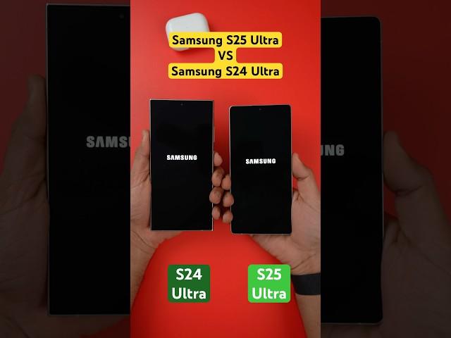 Samsung S25 Ultra vs Samsung S24 Ultra #samsungs25ultraspeedtest #s25ultra #s25ultracomparison
