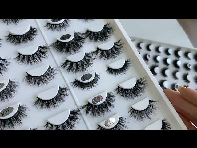 25 Mm Mink Lashes Faux Cils Naturel 3D Eyelash Lashes Wholesale Lashes Faux Mink Lashes Exten De Cil