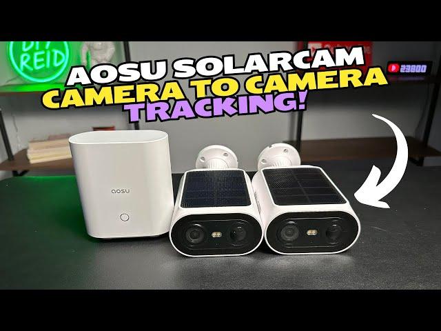 AOSU SolarCam P1 SE Home Security System - Camera to Camera Tracking!