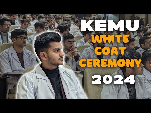 WHITE COAT CEREMONY | KING EDWARD Medical University | Complete Vlog