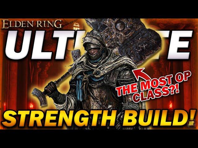 "The ULTIMATE STRENGTH BUILD!" - The Most FUN & OP Build in Elden Ring! (50+ weapons to use)