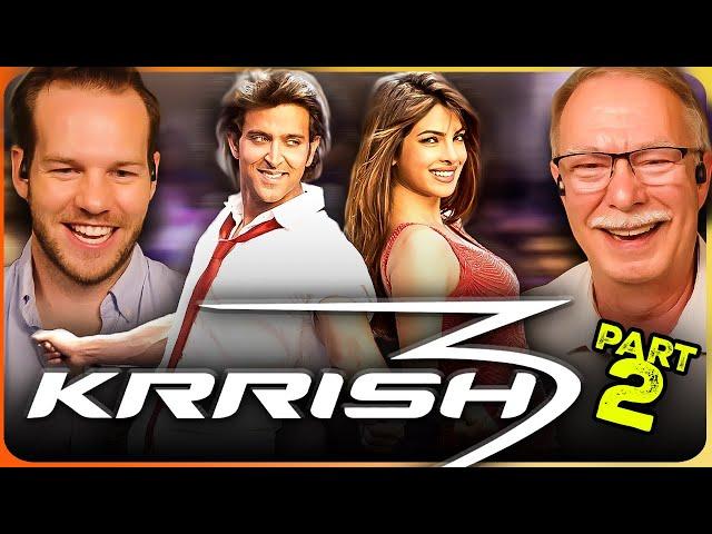 KRRISH 3 Movie Reaction Part 2/3 | Hrithik Roshan | Priyanka Chopra | ChaatNChat