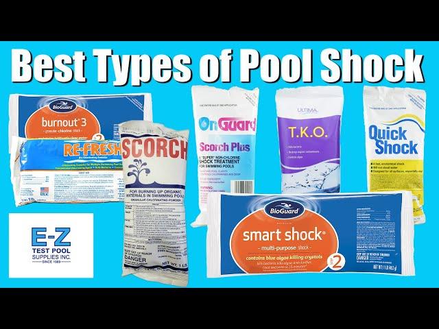 Best Types of Pool Shock