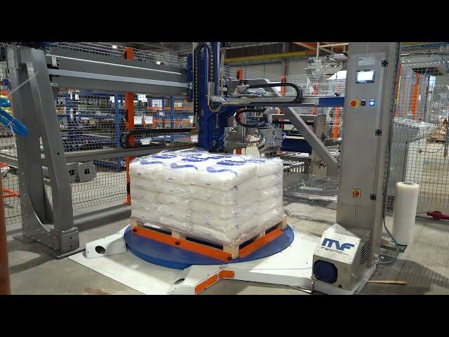 MF 54 Vertical Packaging Machine - Complete System for Salt Packaging MF TECNO Packaging Systems