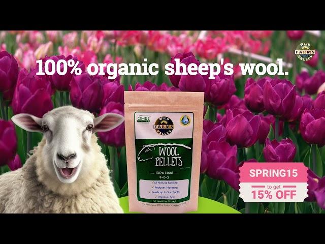 Wild Valley Farm's Wool Pellets Fertilizer