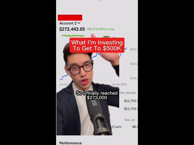 What I’m Investing To Get To $500K!
