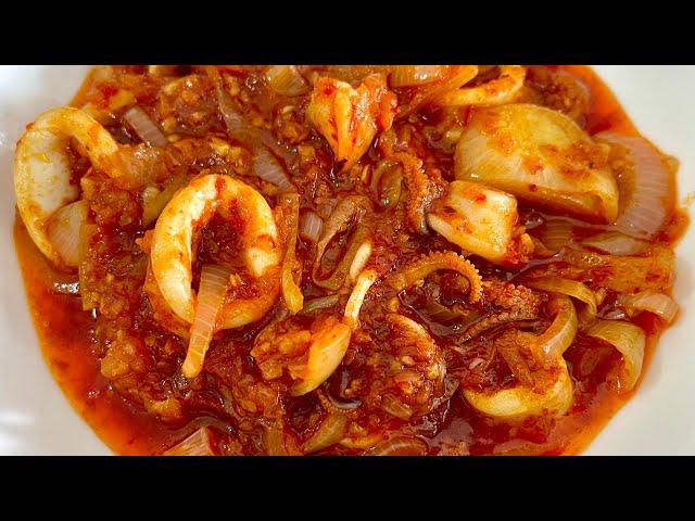 Cara Masak Sambal Sotong Viral Memang Sedap!