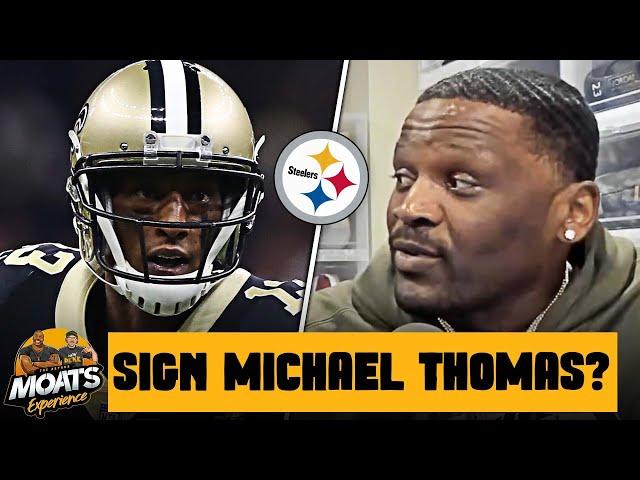 Will The Pittsburgh Steelers Sign Former Saints WR Michael Thomas?