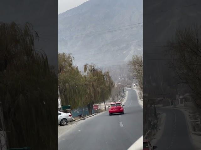 Karakuram Highway of Gilgitbaltistan️️ #travel #zeeshan #youtubeshorts #mountains #automobile