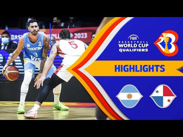 Argentina - Panama |  Highlights - #FIBAWC 2023 Qualifiers