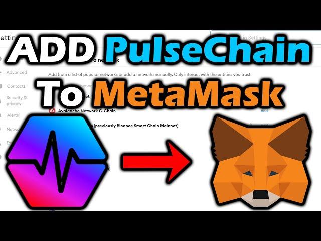 How to add PulseChain to MetaMask