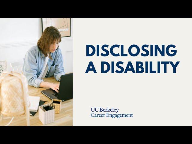 Disclosing a Disability to an Employer