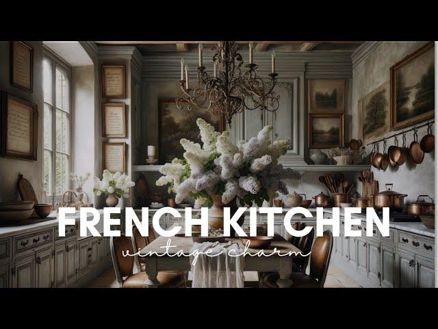 Transform Your Kitchen with French Provincial Vintage Charm