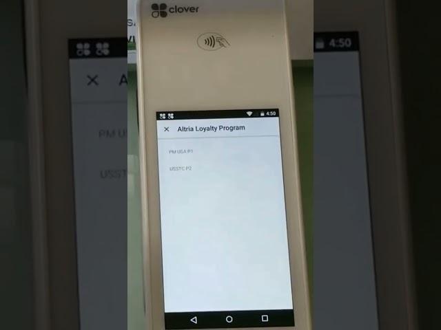 How to Setup Altria Loyalty Program for Scan Data on Clover Flex with cloud CRM by CSI Works