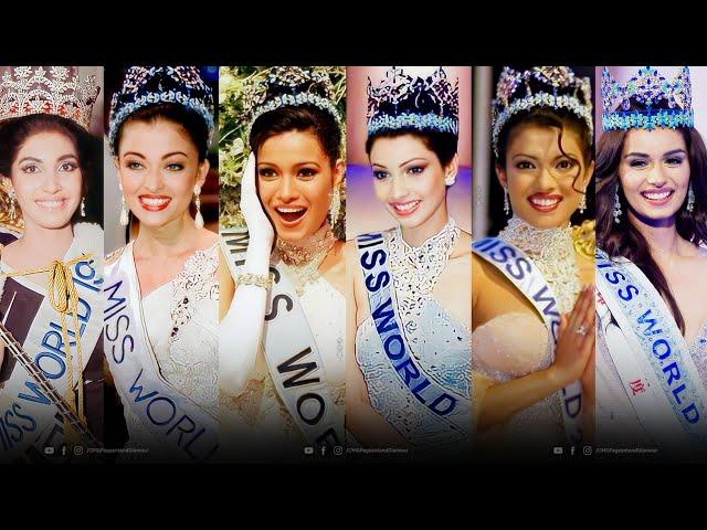 Miss World Winners From INDIA 