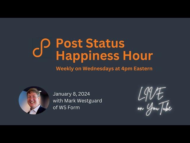 Post Status Happiness Hour