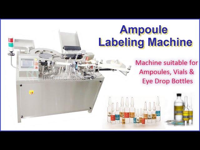 High Speed Ampoule Labeling Machine, High Speed Ampoule Labeler