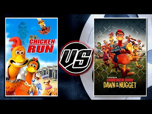 Chicken Run VS Chicken Run 2: Dawn of the Nugget!