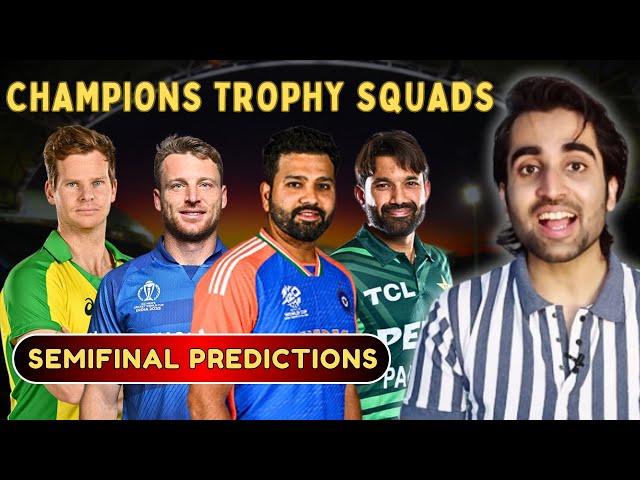 CT 2025: Ranking All 8 Teams FULL and FINAL Squads | Semifinal Predictions | IND, PAK, AUS, ENG, SA