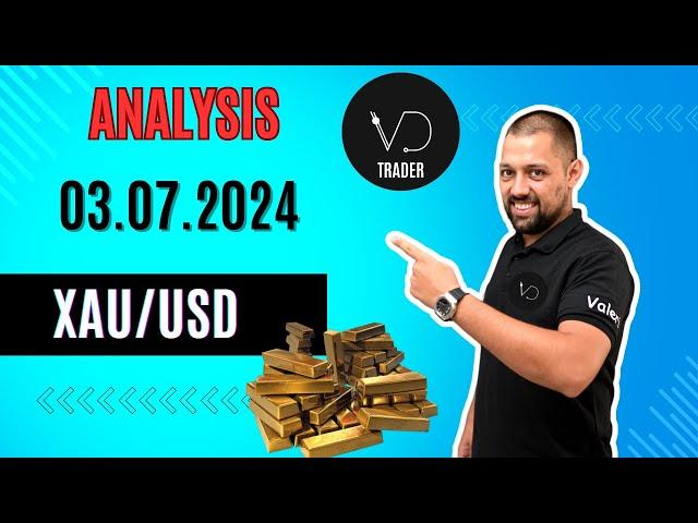 VD Trading XAU/USD Live trading 03.07.2024