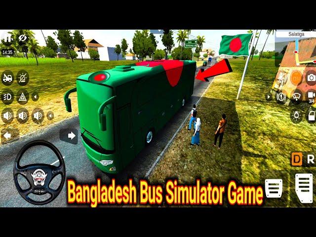 Bangladesh Bus Simulator Game - Bus Bangladesh To Dhaka local City Driving - Best Android Gameplay