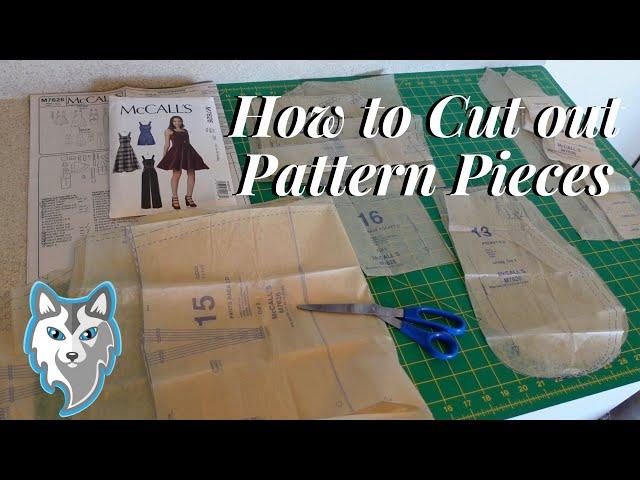 How to Cut Out Pattern Pieces | McCall's M7626