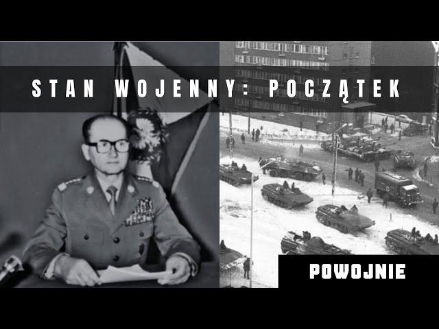 Stan Wojenny w Polsce. Pierwsze 24 godziny. Jak Jaruzelski rozpętał wojnę z rodakami.