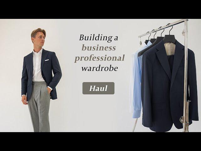 Building a business professional wardrobe | HAUL