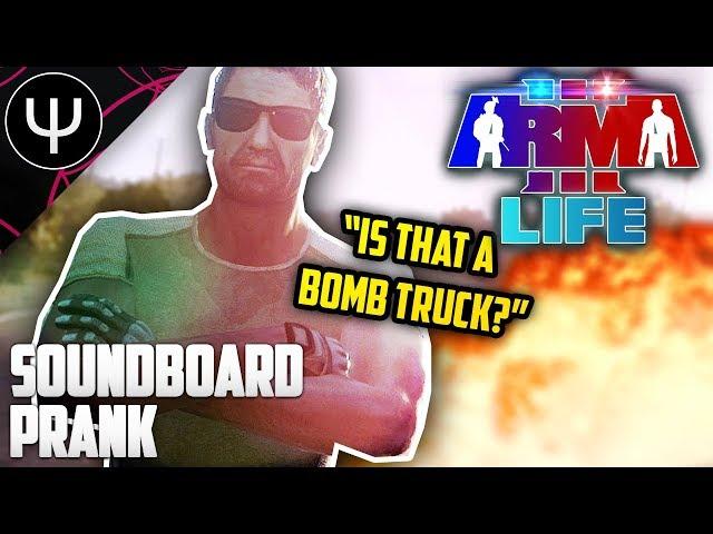 ARMA 3: PsiSyn Life — Soundboard PRANK (Gone Right)!