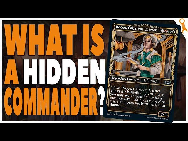 What is a Hidden Commander? with Rocco, Cabaretti Caterer  Commander Mechanic