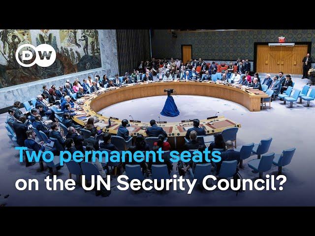 African leaders want UN Security Council reform | DW News