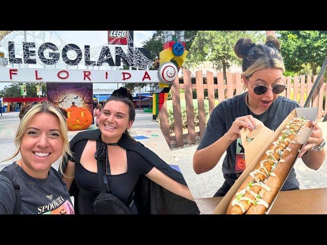 My First Time to Brick or Treat at Legoland Florida! The Best Food, Candy and Spooky Fun!